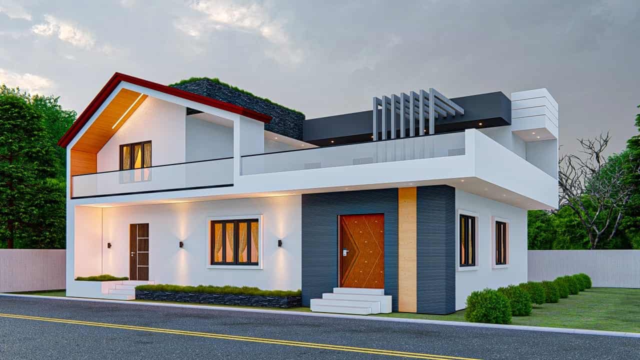 Residential construction and architecture by HTK Shandilya